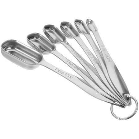 1 Set of Professional Measuring Spoons Stainless Steel Measuring Cups Home Kitchen Gadgets
1 Set of Professional Measuring Spoons Stainless Steel Measuring Cups Home Kitchen Gadgets
