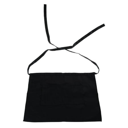 Durable Unisex Short Waist Apron with Pocket for Chef /Waiter /Waitress (Black)
Durable Unisex Short Waist Apron with Pocket for Chef /Waiter /Waitress (Black)