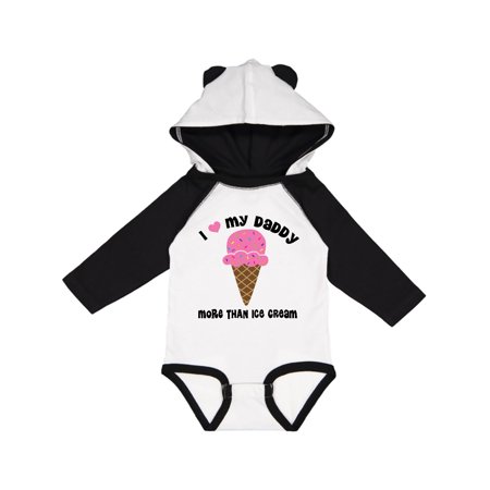 Inktastic I Love Daddy More Than Ice Cream Gift Baby Girl Long Sleeve Bodysuit
Inktastic I Love Daddy More Than Ice Cream Gift Baby Girl Long Sleeve Bodysuit