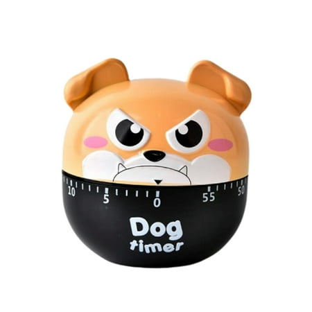 Kitchen Mechanical Khaki Timer and Creative Cartoon Bake for Cooking Timer