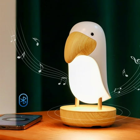 Table Daylight Lamp »Bedside Lamp Bluetooth Speaker LED Cute Bird Night Light Touch Lamp Breathing Light Rechargeable Dimmable for Children s Room Bedroom Living Room and Office«
Table Daylight Lamp »Bedside Lamp Bluetooth Speaker LED Cute Bird Night Light Touch Lamp Breathing Light Rechargeable Dimmable for Children s Room Bedroom Living Room and Office«