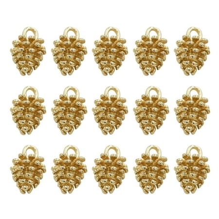 Weis 100pcs Retro Alloy Pine Cone Pendant DIY Jewelry Making Accessories Pine Cone Shape Pendant Jewelry Making Supplies Golden
Weis 100pcs Retro Alloy Pine Cone Pendant DIY Jewelry Making Accessories Pine Cone Shape Pendant Jewelry Making Supplies Golden