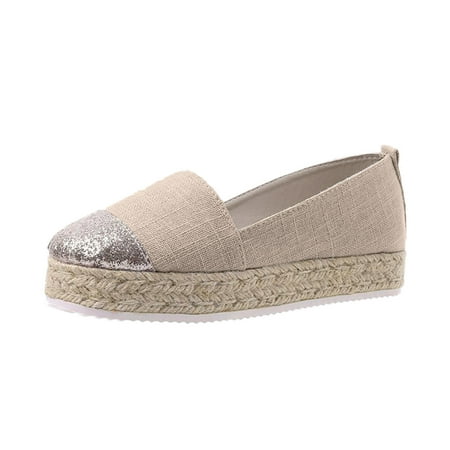 KELINFONG Canvas Platform Casual Women s Shoes Classic Slip on Walking Flat Shoes Party Working
KELINFONG Canvas Platform Casual Women s Shoes Classic Slip on Walking Flat Shoes Party Working