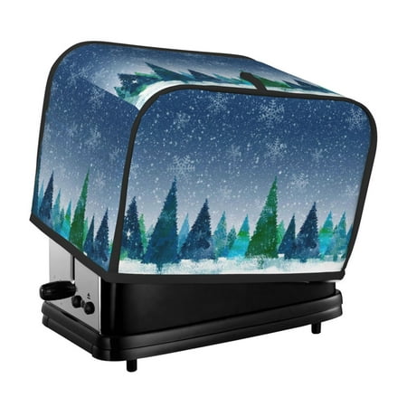 KLL Christmas Trees Print 2 Slice Toaster Dust Covers Kitchen Small Appliance Cover with 2 Pockets Can hold Jam Spreader Knife & Toaster Tongs (11.4 x 7.9 x 7.5)
KLL Christmas Trees Print 2 Slice Toaster Dust Covers Kitchen Small Appliance Cover with 2 Pockets Can hold Jam Spreader Knife & Toaster Tongs (11.4 x 7.9 x 7.5)