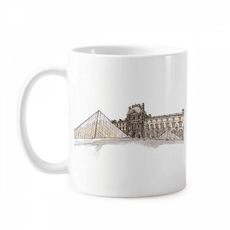 Louvre Museum in Paris France Mug Pottery Cerac Coffee Porcelain Cup Tableware
Louvre Museum in Paris France Mug Pottery Cerac Coffee Porcelain Cup Tableware