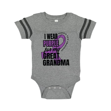 Inktastic Chronic Pain I Wear Purple For My Great Grandma Gift Baby Boy or Baby Girl Bodysuit
Inktastic Chronic Pain I Wear Purple For My Great Grandma Gift Baby Boy or Baby Girl Bodysuit