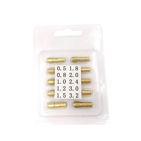 20Pcs 4.2mm Multi-function Micro Self-tightening Drill Chuck Electric Drill Clamp Hand Drill Wood Brass Drill Clamp Golden
20Pcs 4.2mm Multi-function Micro Self-tightening Drill Chuck Electric Drill Clamp Hand Drill Wood Brass Drill Clamp Golden