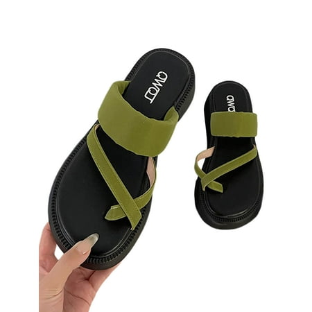 Daeful Womens Platform Sandals Summer Slides Slip On Sandal Walking Anti Skid Lightweight Cross Strap Beach Shoes Green 8.5
Daeful Womens Platform Sandals Summer Slides Slip On Sandal Walking Anti Skid Lightweight Cross Strap Beach Shoes Green 8.5