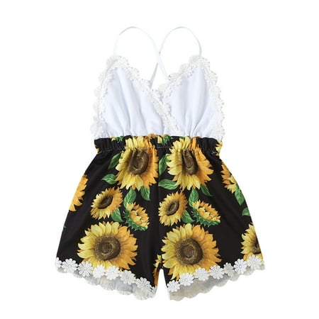 DNDKILG Infant Baby Toddler Kids Clothes Ruffle Suspender Romper for Girl Summer Sleeveless Jumpsuit Yellow 6M-3Y
DNDKILG Infant Baby Toddler Kids Clothes Ruffle Suspender Romper for Girl Summer Sleeveless Jumpsuit Yellow 6M-3Y