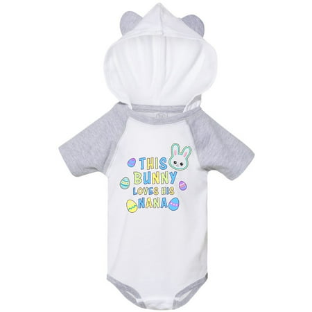 Inktastic This Bunny Loves His Nana with Bunny Face and Eggs Gift Baby Boy Bodysuit
Inktastic This Bunny Loves His Nana with Bunny Face and Eggs Gift Baby Boy Bodysuit