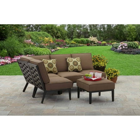 Better Homes and Gardens Hampton Road 5-Piece Cushion Sectional Set