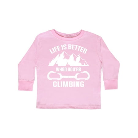 Inktastic Rock Climbing Mountains Gift Toddler Boy or Toddler Girl Long Sleeve T-Shirt
Inktastic Rock Climbing Mountains Gift Toddler Boy or Toddler Girl Long Sleeve T-Shirt