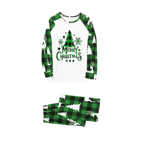 Genuiskids Christmas Pajamas Family Matching Parent Child Christmas Nightclothes Long Sleeve Round Neck Tree Print Tops Trousers Suit Infants Romper
Genuiskids Christmas Pajamas Family Matching Parent Child Christmas Nightclothes Long Sleeve Round Neck Tree Print Tops Trousers Suit Infants Romper