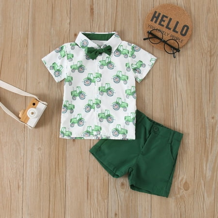 Toddler Boys Outfit Sets Summer Truck Printing Bow Tie Short Sleeve Shirt Casual Zipper Shorts 2Pieces Suits Children s Clothing
Toddler Boys Outfit Sets Summer Truck Printing Bow Tie Short Sleeve Shirt Casual Zipper Shorts 2Pieces Suits Children s Clothing