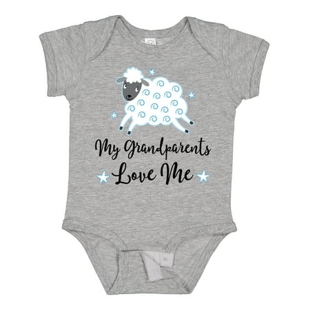 Inktastic Grandparents Love Little Lamb Gift Baby Boy or Baby Girl Bodysuit 
Inktastic Grandparents Love Little Lamb Gift Baby Boy or Baby Girl Bodysuit