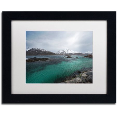 Trademark Fine Art "Eternally" Canvas Art by Philippe Sainte-Laudy, White Matte, Black Frame