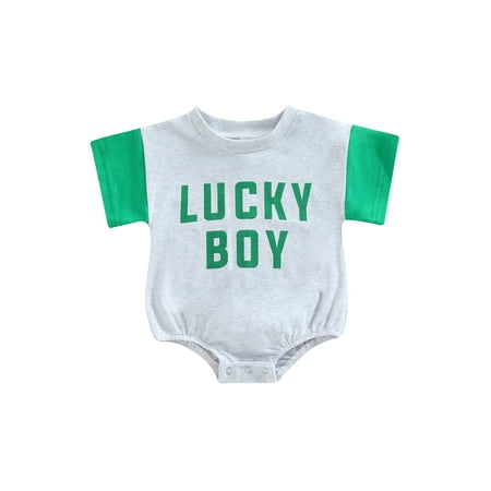 Meihuida Newborn Baby Summer Jumpsuit Casual Letter Print Contrast Color Short Sleeve Romper for Toddler Boy Girls
Meihuida Newborn Baby Summer Jumpsuit Casual Letter Print Contrast Color Short Sleeve Romper for Toddler Boy Girls