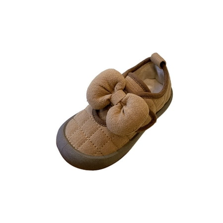 Difumos Toddler Cute Round Toe Warm Casual Shoes Princess Fuzzy Lined Flats Uniform Cozy Khaki 7C
Difumos Toddler Cute Round Toe Warm Casual Shoes Princess Fuzzy Lined Flats Uniform Cozy Khaki 7C