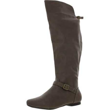 Journee Collection Womens Loft Faux Leather Wide Calf Over-The-Knee Boots
Journee Collection Womens Loft Faux Leather Wide Calf Over-The-Knee Boots