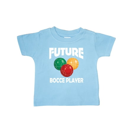 Inktastic Future Bocce Player Gift Baby Boy or Baby Girl T-Shirt