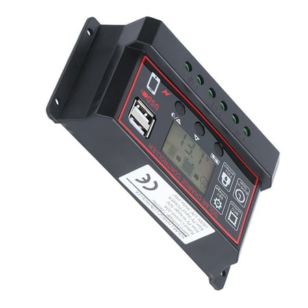 Henmomu 20A 12V 24V Solar Charge Controller Intelligent Solar Panel Battery Regulator LCD Display Paremeter Solar Panel Controller Solar Panel Battery Regulator
Henmomu 20A 12V 24V Solar Charge Controller Intelligent Solar Panel Battery Regulator LCD Display Paremeter Solar Panel Controller Solar Panel Battery Regulator