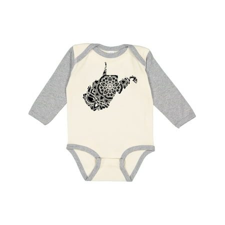 Inktastic West Virginia Silhouette Mandala Gift Baby Boy or Baby Girl Long Sleeve Bodysuit
Inktastic West Virginia Silhouette Mandala Gift Baby Boy or Baby Girl Long Sleeve Bodysuit