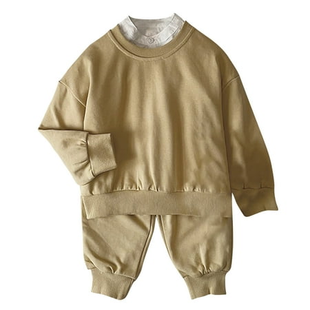 Edvintorg Toddler Girl Outfits Set Clearance Children Comfortable Casual Solid Color Round-Neck Pullover Sweatshirts+Pants Sets 2Pcs Loungewear Kids Girls Sports Suit
Edvintorg Toddler Girl Outfits Set Clearance Children Comfortable Casual Solid Color Round-Neck Pullover Sweatshirts+Pants Sets 2Pcs Loungewear Kids Girls Sports Suit