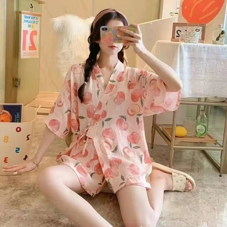 CoCopeaunt Kimono Women Cotton Pijamas Set 2 Pieces Pajamas winter Autumn Girl Pink Floral Bud Print Pyjama Sleepwear Vintage Nightwear
CoCopeaunt Kimono Women Cotton Pijamas Set 2 Pieces Pajamas winter Autumn Girl Pink Floral Bud Print Pyjama Sleepwear Vintage Nightwear