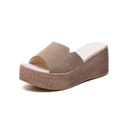 Colisha Womens Platform Sandal Beach Slides Wedge Sandals Indoor Outdoor Comfort Slippers Slip On Casual Shoes Khaki 7.5
Colisha Womens Platform Sandal Beach Slides Wedge Sandals Indoor Outdoor Comfort Slippers Slip On Casual Shoes Khaki 7.5