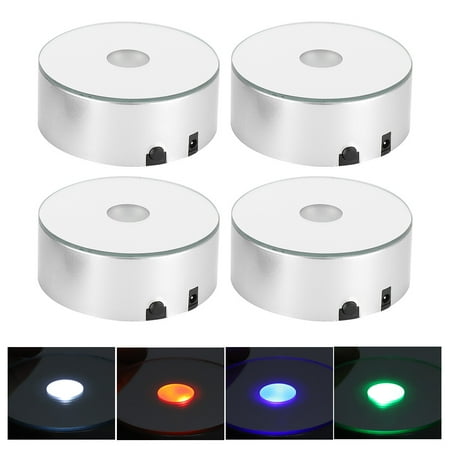 Colorful Led Light Display Base 4Pcs Light Base for Crystal Ball Art LED Display Stand Home Decoration Supplies Colorful Light
Colorful Led Light Display Base 4Pcs Light Base for Crystal Ball Art LED Display Stand Home Decoration Supplies Colorful Light