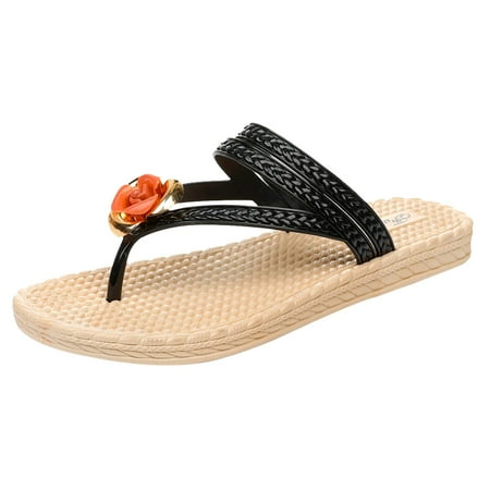 Cathalem Summer Popular Glitter Slippers For Ladies Indoor Outdoor Flat Slippers Black 37
Cathalem Summer Popular Glitter Slippers For Ladies Indoor Outdoor Flat Slippers Black 37