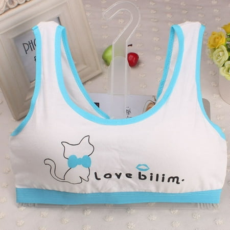 New Lovely Girls Printing Underwear Bra Vest Children Underclothes Sport Undies
New Lovely Girls Printing Underwear Bra Vest Children Underclothes Sport Undies