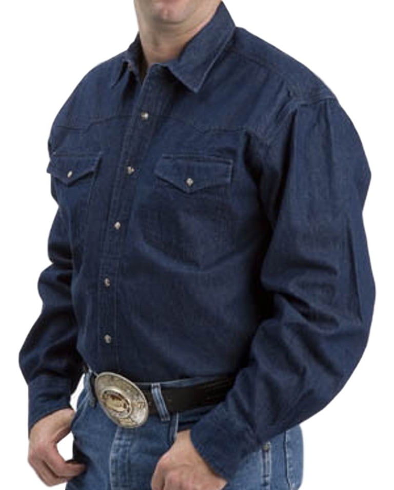 walmart denim shirt mens