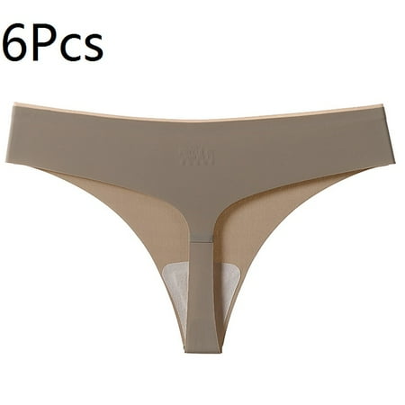 Seamless Thongs for Women No Show Panties Stretch Breathable Sexy Thong Underwear Khaki
Seamless Thongs for Women No Show Panties Stretch Breathable Sexy Thong Underwear Khaki