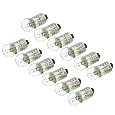 Uxcell E10 Screw Base Miniature Bulbs DC 3.8V Warm Yellow Light Mini Lamps with Storage Box 30 Count
Uxcell E10 Screw Base Miniature Bulbs DC 3.8V Warm Yellow Light Mini Lamps with Storage Box 30 Count