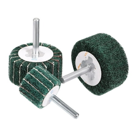 3 Sizes 30mm/50mm/50mm Abrasive Wheel Set Nylon Fiber Polishing Wheels for Rotary Tool Green
3 Sizes 30mm/50mm/50mm Abrasive Wheel Set Nylon Fiber Polishing Wheels for Rotary Tool Green