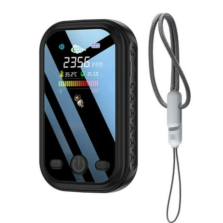 Mini CO2 Detector CO2 Monitor Meter Air Quality Monitor Carbon Dioxide Detector Portable Detector for Travel Home Indoor
Mini CO2 Detector CO2 Monitor Meter Air Quality Monitor Carbon Dioxide Detector Portable Detector for Travel Home Indoor