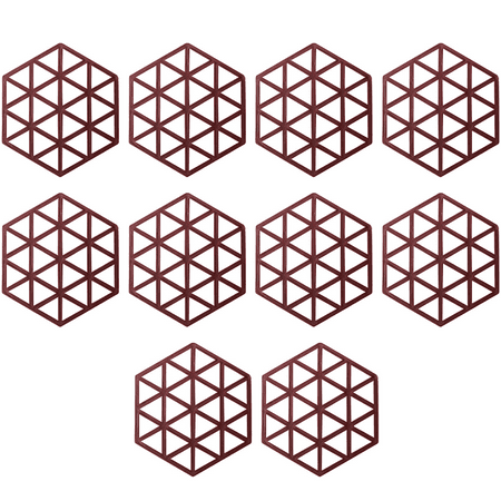 Silicone Drink Coasters Cup Coaster for Drinks Absorbent Coaster Protect Furniture from Damage Large Cup Mat Brown Triangle
Silicone Drink Coasters Cup Coaster for Drinks Absorbent Coaster Protect Furniture from Damage Large Cup Mat Brown Triangle