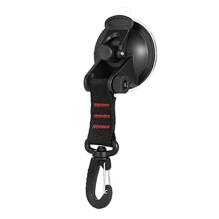 Outdoor Camping Hiking Suction Cup Anchor Tie Down Securing Hooks (Red)