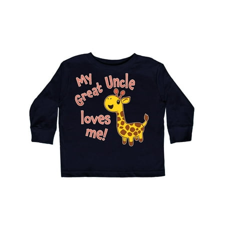 Inktastic My Great Uncle Loves me- cute giraffe Gift Toddler Boy or Toddler Girl Long Sleeve T-Shirt
Inktastic My Great Uncle Loves me- cute giraffe Gift Toddler Boy or Toddler Girl Long Sleeve T-Shirt