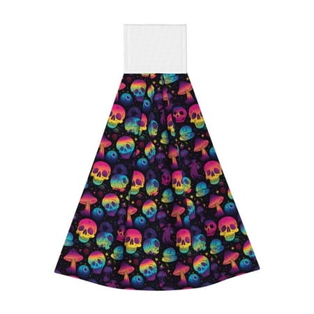 Wukai Skull mushroom colorful Print Kitchen Towels Quick Dry Washcloths Coral Velvet Dishtowels Multipurpose Reusable Cloths Soft Tea Absorbent Cleaning Cloths
Wukai Skull mushroom colorful Print Kitchen Towels Quick Dry Washcloths Coral Velvet Dishtowels Multipurpose Reusable Cloths Soft Tea Absorbent Cleaning Cloths