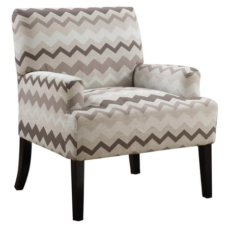 Chevron Accent Arm Chair in Multi