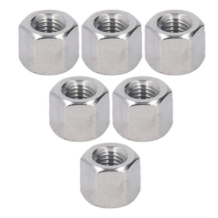 Hex Connector Nut Anticorrosive Rustproof 10Pcs Hex Coupling Nut Stainless Steel For Studs