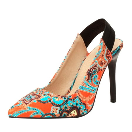 CLZOUD Athletic Sandals for Women Orange Summer Heel Pointed Women Shoes Colorful Back Air Slim Heel Sandals Lady Heel Pointed Toe Dress Shoes 10cm 41
CLZOUD Athletic Sandals for Women Orange Summer Heel Pointed Women Shoes Colorful Back Air Slim Heel Sandals Lady Heel Pointed Toe Dress Shoes 10cm 41