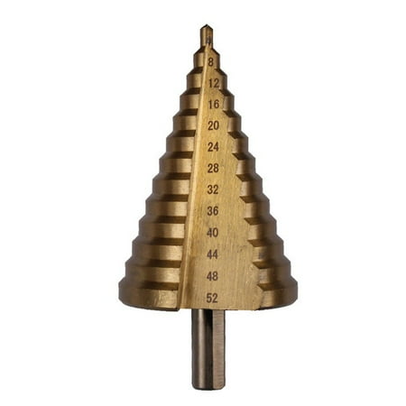 HeroNeo 4-52mm Metric HSS for Titanium Surface Step Drill Bit Set for Wood Metal Hard Dr
HeroNeo 4-52mm Metric HSS for Titanium Surface Step Drill Bit Set for Wood Metal Hard Dr
