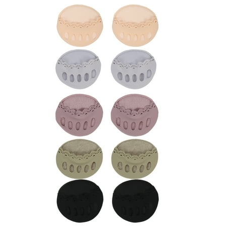 5 Pairs of Comfortable Half Socks Professional Forefoot Pads Convenient Metatarsal Pads
5 Pairs of Comfortable Half Socks Professional Forefoot Pads Convenient Metatarsal Pads