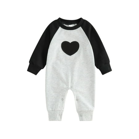Ma&Baby Valentine s Day Newborn Baby Girls Boys Jumpsuit Long Sleeve Heart Print One Piece Clothing Romper
Ma&Baby Valentine s Day Newborn Baby Girls Boys Jumpsuit Long Sleeve Heart Print One Piece Clothing Romper