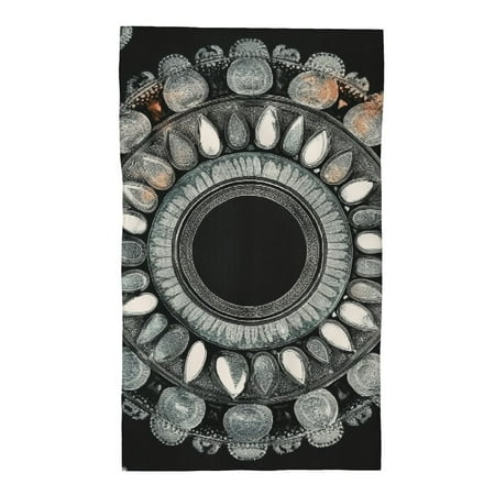 FUMJ Circle Design Modern Decorative Tea Towel 1pc for Bathroom Hotel Gym and Spa - Soft & Absorbent Kitchen Towel 27.5x16in
FUMJ Circle Design Modern Decorative Tea Towel 1pc for Bathroom Hotel Gym and Spa - Soft & Absorbent Kitchen Towel 27.5x16in