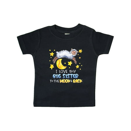 Inktastic I Love my Big Sister to the Moon and Back Cute Sheep Gift Baby Boy or Baby Girl T-Shirt
Inktastic I Love my Big Sister to the Moon and Back Cute Sheep Gift Baby Boy or Baby Girl T-Shirt