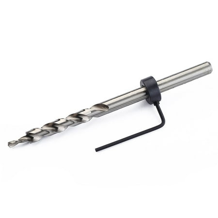 Master System Compatible High-Speed Steel 9.5mm Drill Bit with Rotary Hole & Depth Stop for Pocket Hole Jig
Master System Compatible High-Speed Steel 9.5mm Drill Bit with Rotary Hole & Depth Stop for Pocket Hole Jig